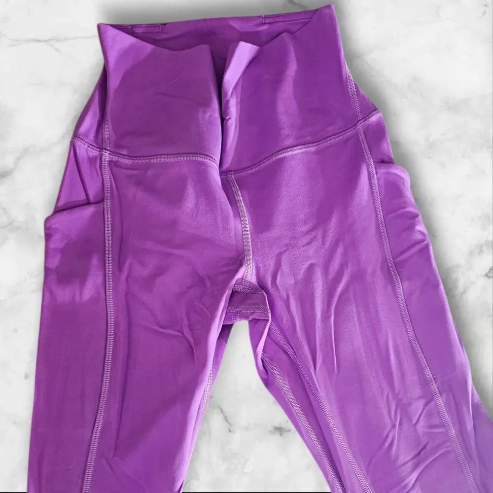 Lululemon Size 4 Purple Aligns with Pockets 30